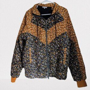 NWOT White Birch Ditsy Floral Corduroy Jacket- XL